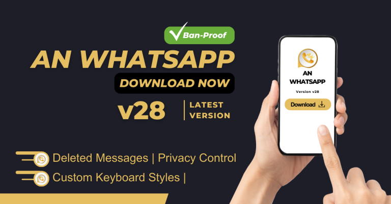 Downlaod An Whatsapp v28 free